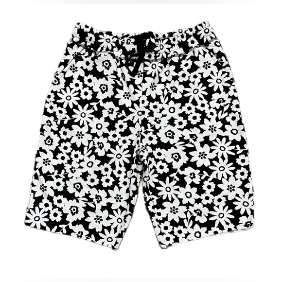 LuLaRoe Pants - LuLaRoe Black and White Floral women’s Shorts